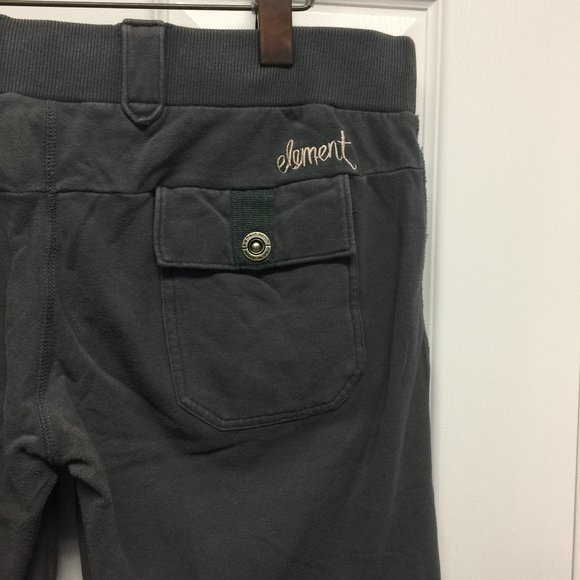 🌺Element Capri Gray Stretchy Pants Large - Picture 7 of 13